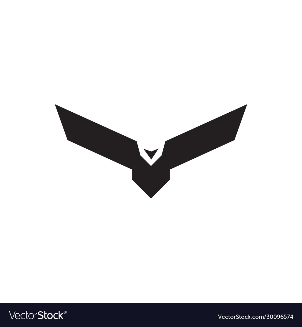 Eagle icon logo design inspiration template