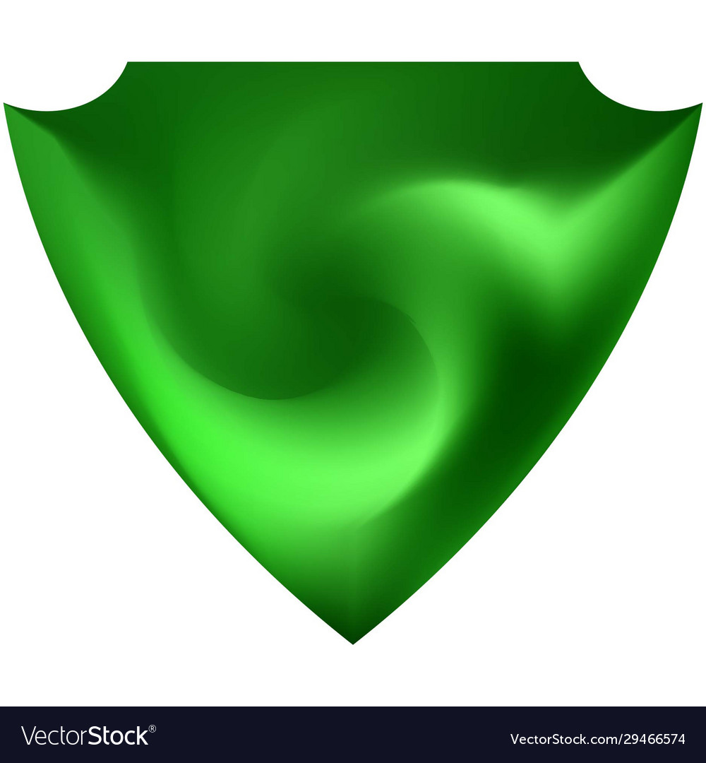 Gradient background in form a shape vector image Gradient background in form a shape