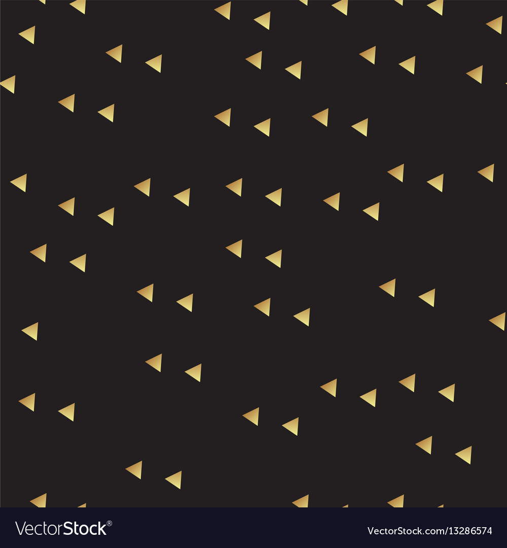 Memphis Triangles Pattern