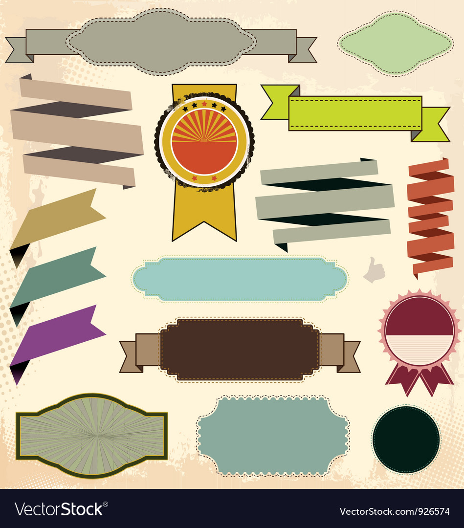 Retro design elements