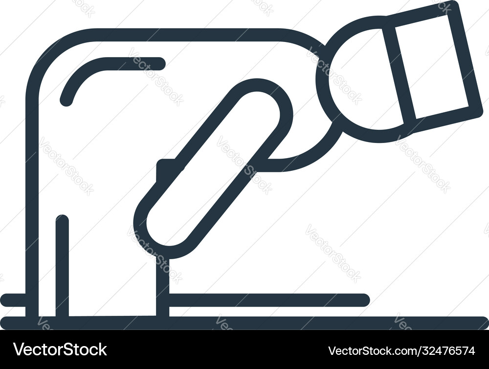 Ruku icon editable stroke linear symbol Royalty Free Vector