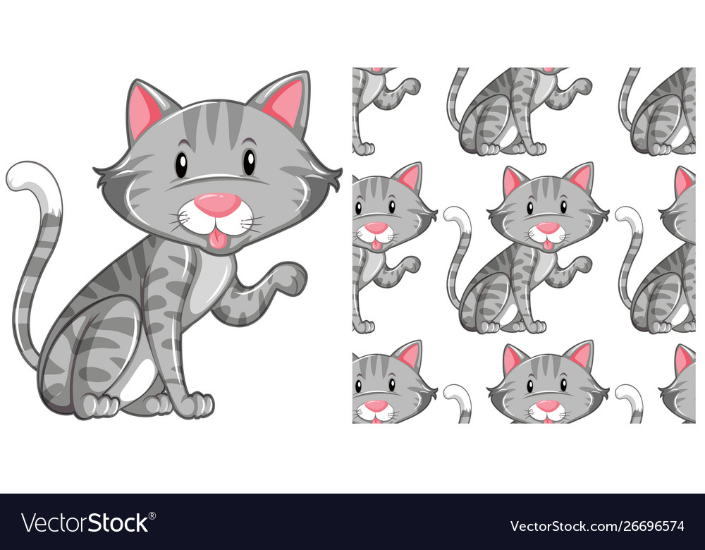 Seamless design pattern isolated on white vector image Seamless design pattern isolated on white