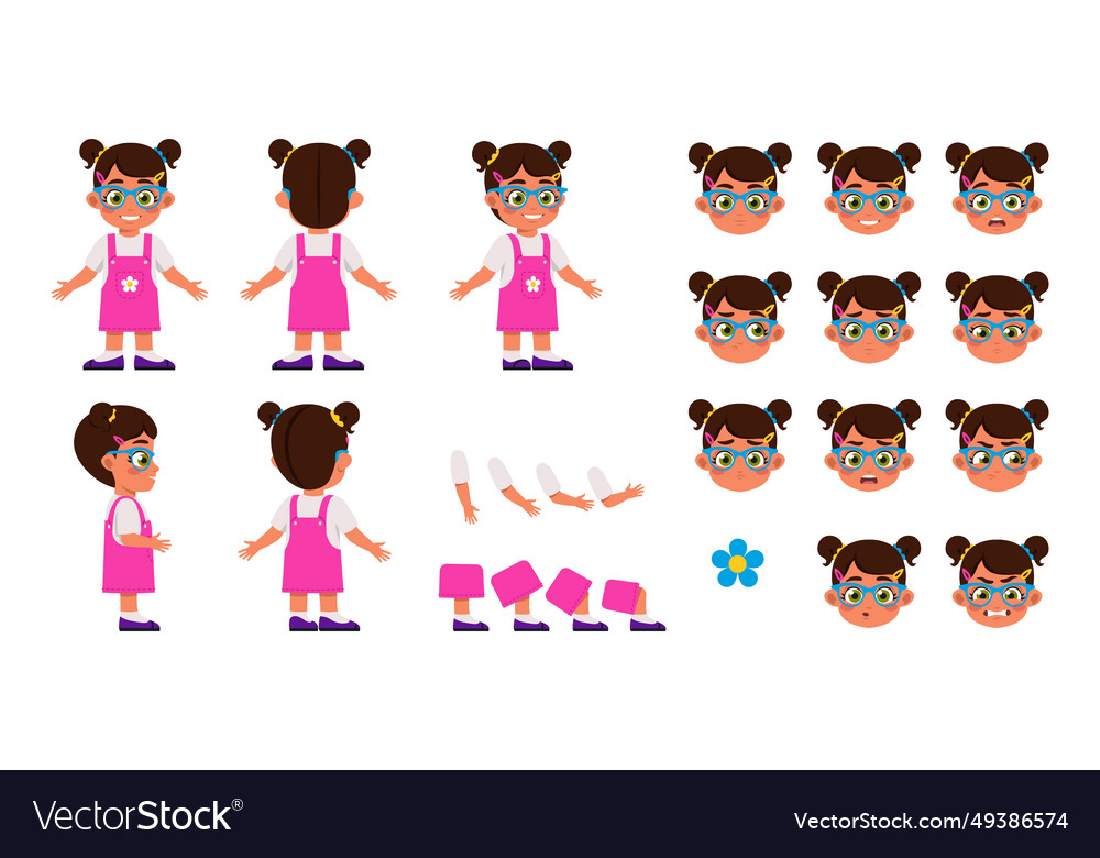 Zeichenkonstruktor für Animation vector image Zeichenkonstruktor für Animation