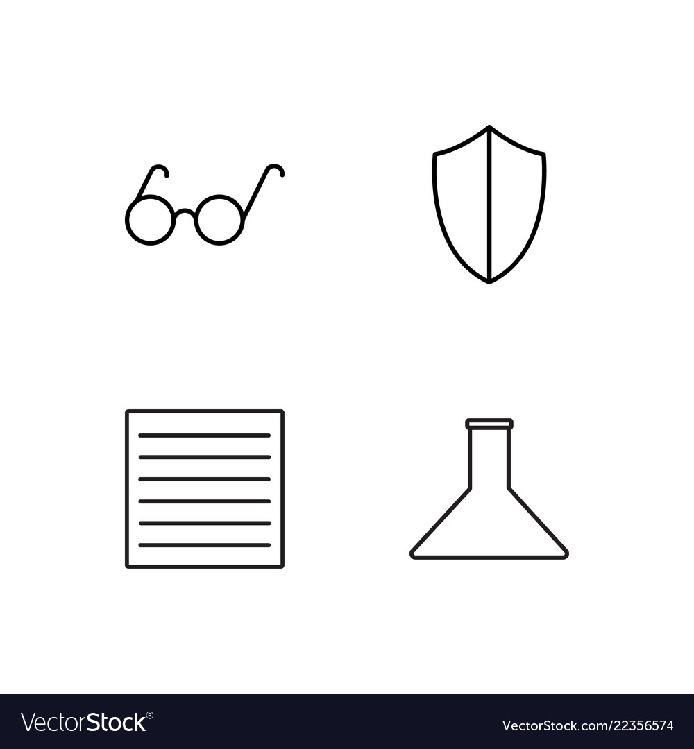 Web simple outlined icons set vector image Web simple outlined icons set