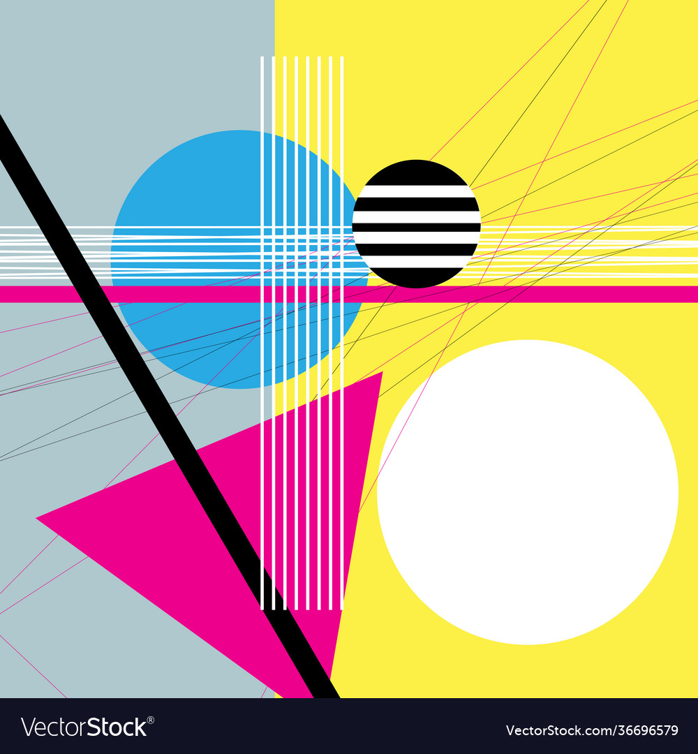 Abstract geometric shapes and various vector image Abstract geometric shapes and various