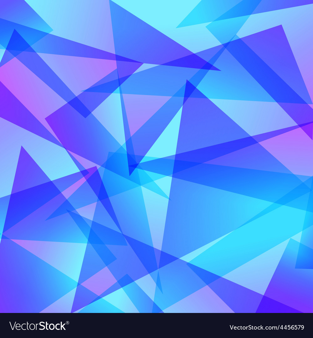 Fractal Blue and Red Abstract Background