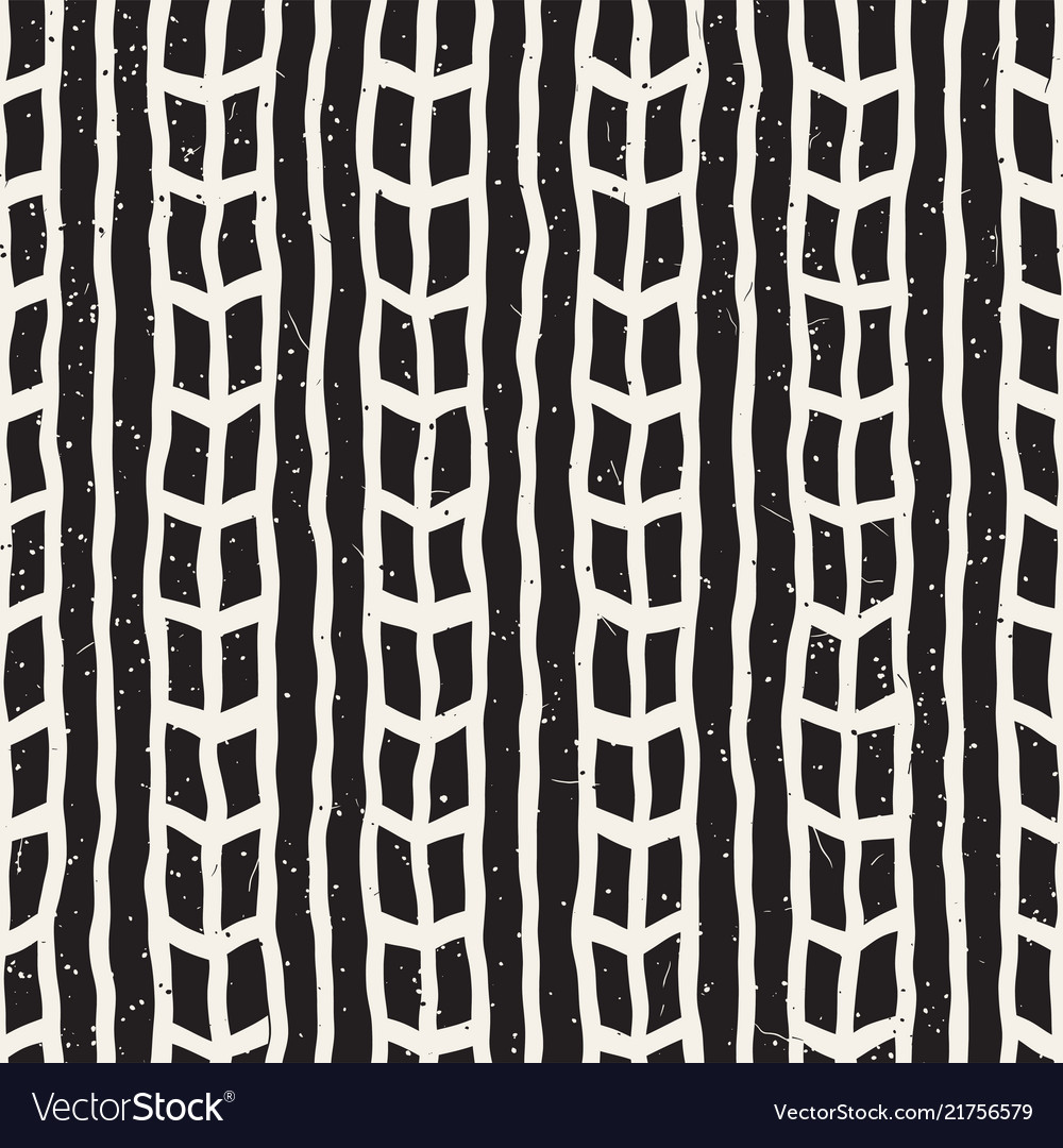 Hand drawn lines seamless grungy pattern abstract vector image Hand drawn lines seamless grungy pattern abstract