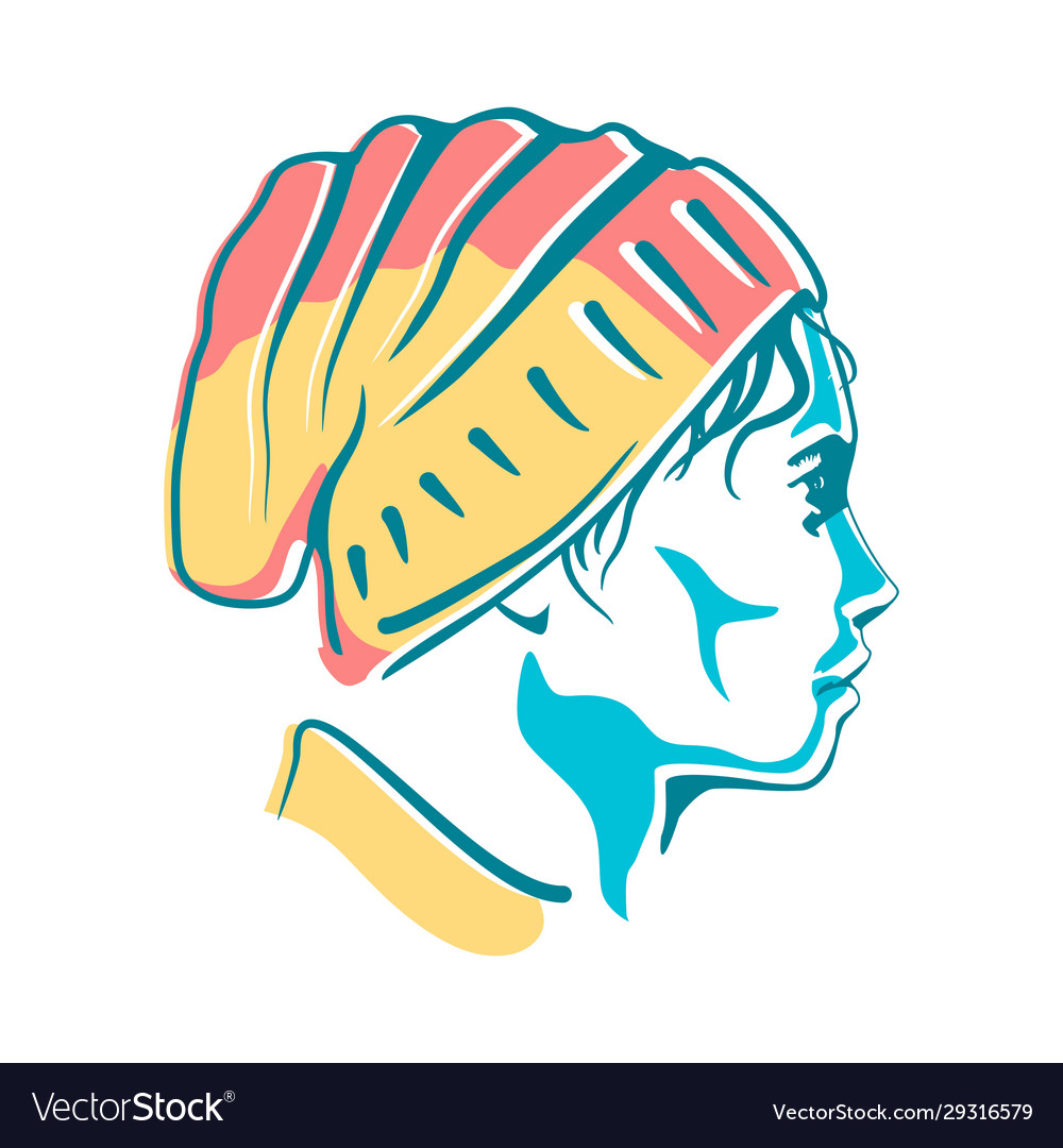 Man profile view