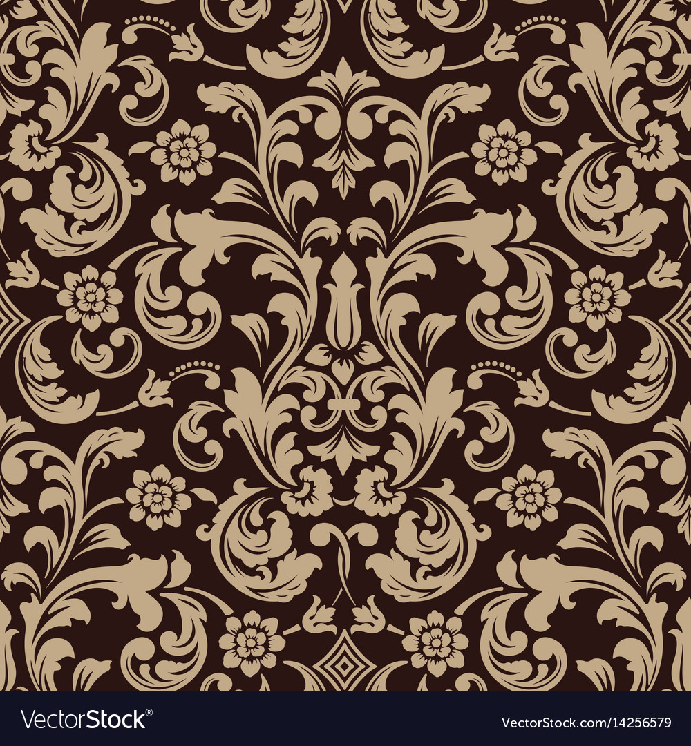 Ornate Damask Pattern