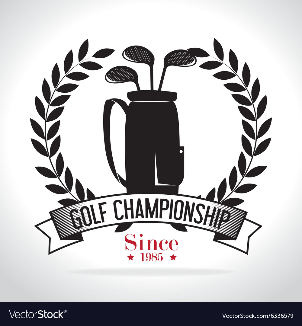 Sport golf club Royalty Free Vector Image - VectorStock