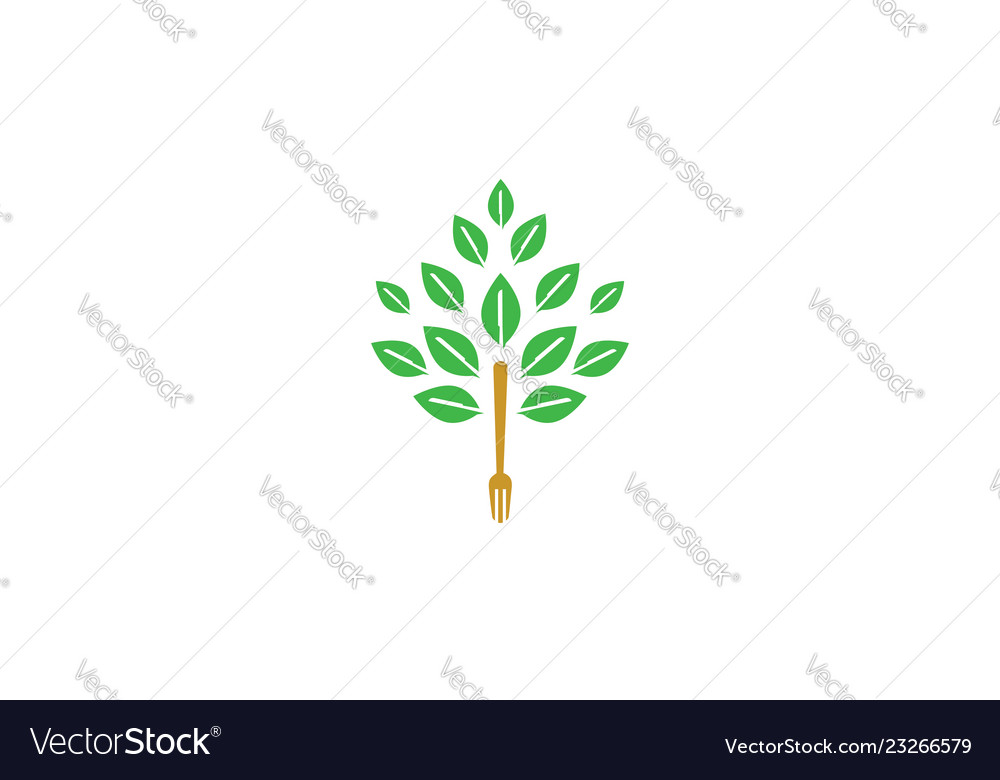 Tree Fork Logo Icon