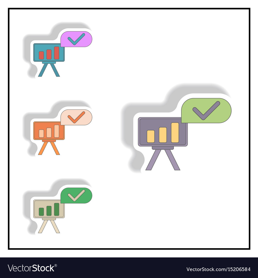 Bar graph business statistic