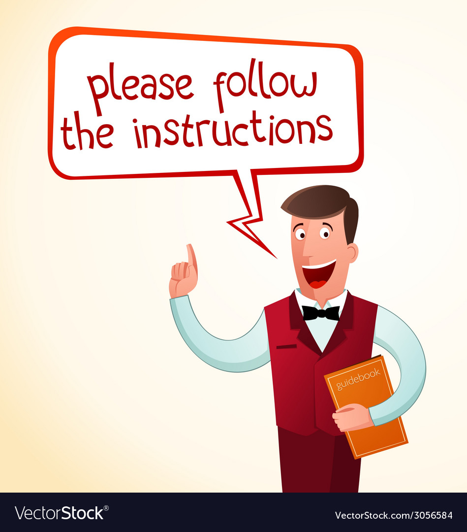 https://cdn5.vectorstock.com/i/1000x1000/65/84/give-an-instruction-vector-3056584.jpg