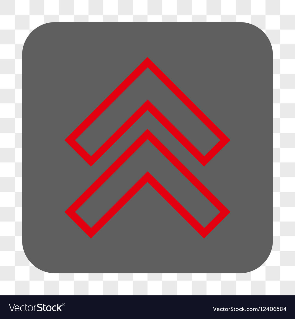 Shift up rounded square button