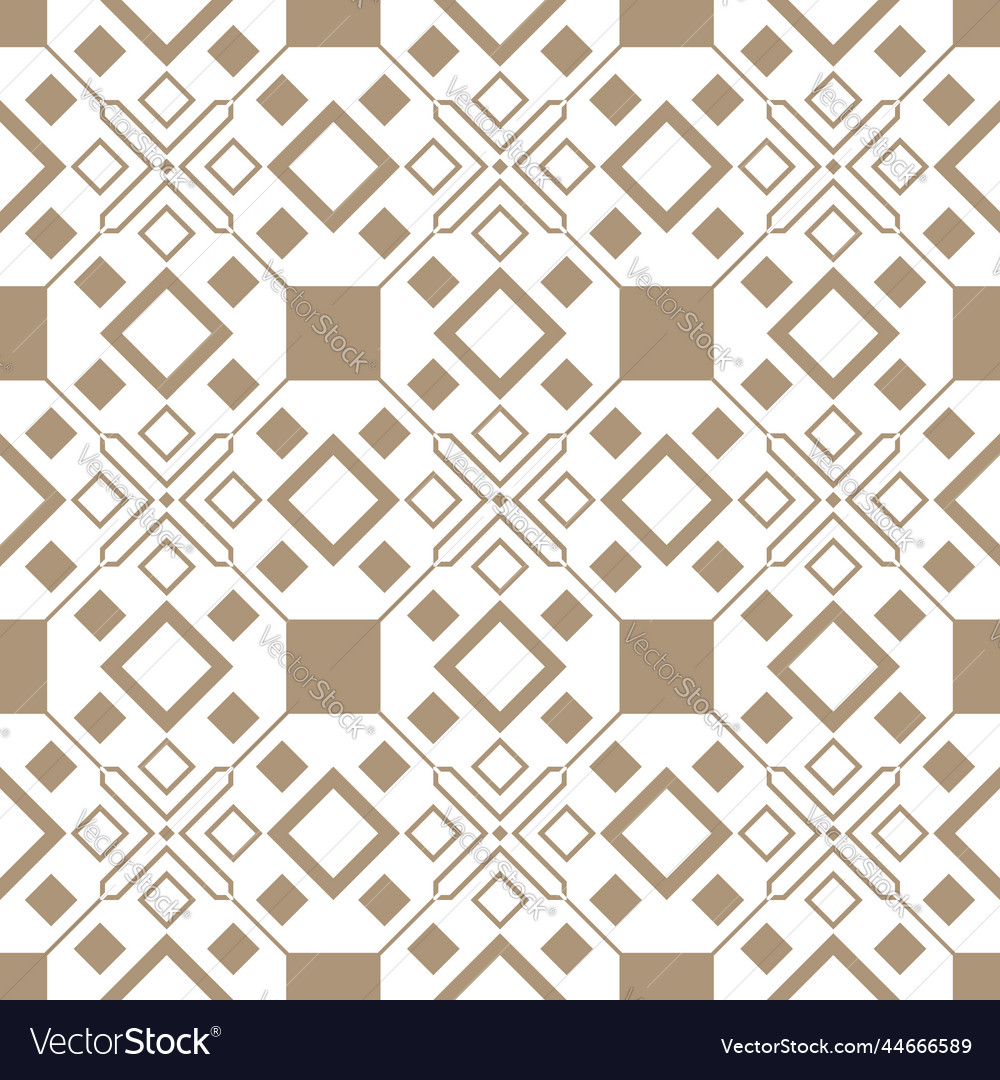 A pattern of geometric shapes square vector image A pattern of geometric shapes square