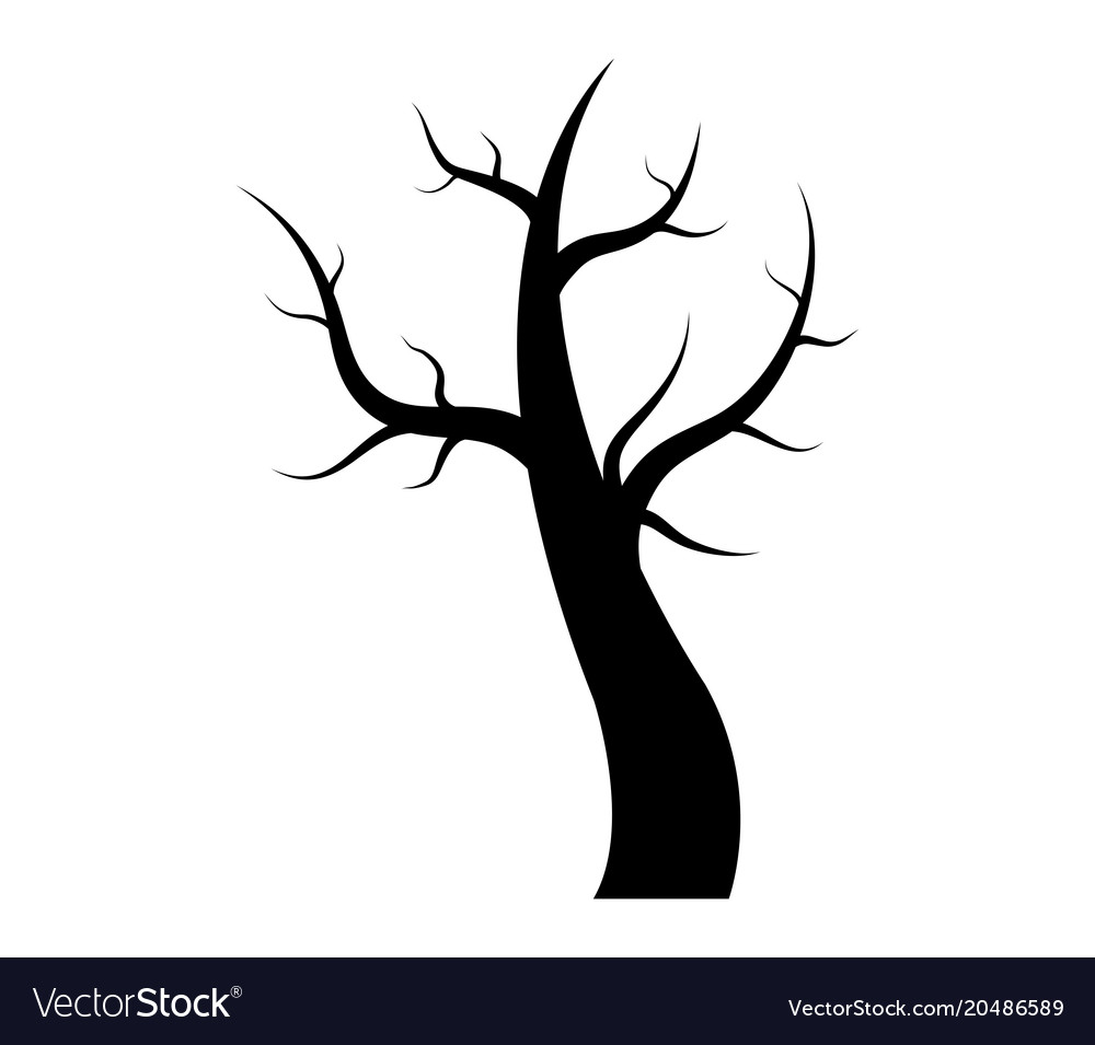 Dry tree icon