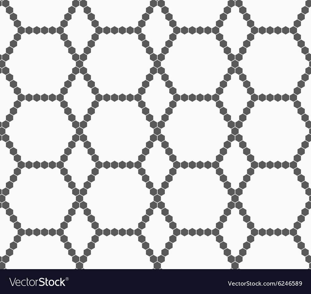 Gray small hexagons forming net