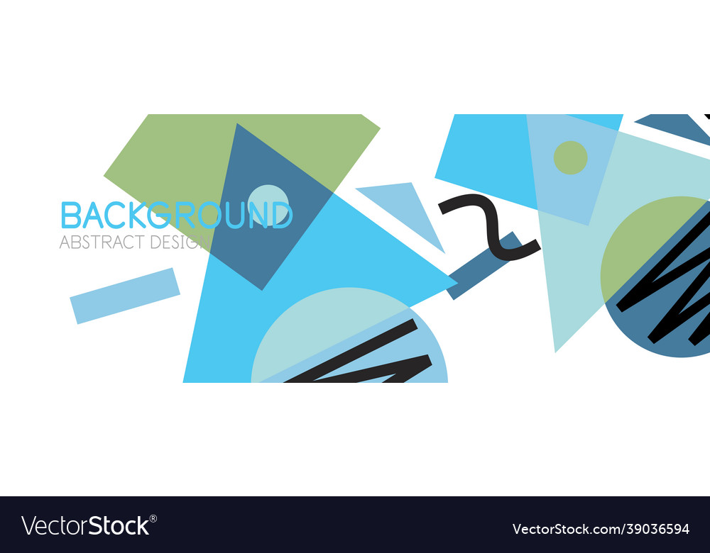 Abstract background with blocks lines geometric vector image Abstract background with blocks lines geometric
