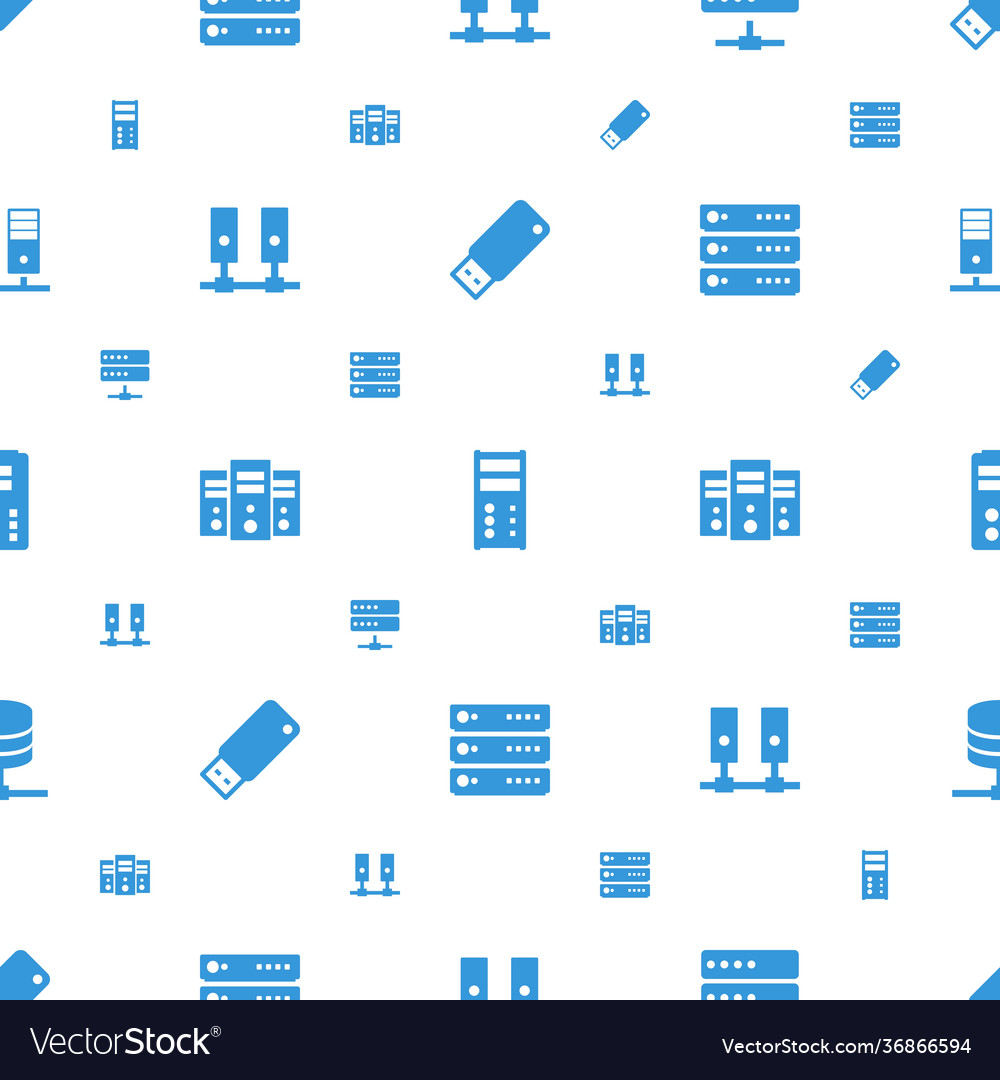 Backup icons pattern seamless white background
