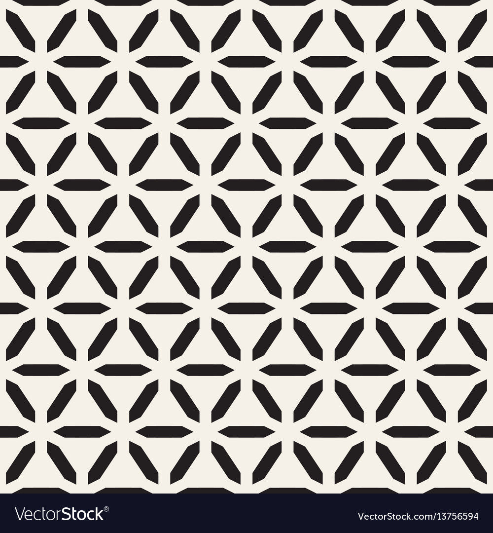 Cubic grid tiling endless stylish texture vector image Cubic grid tiling endless stylish texture