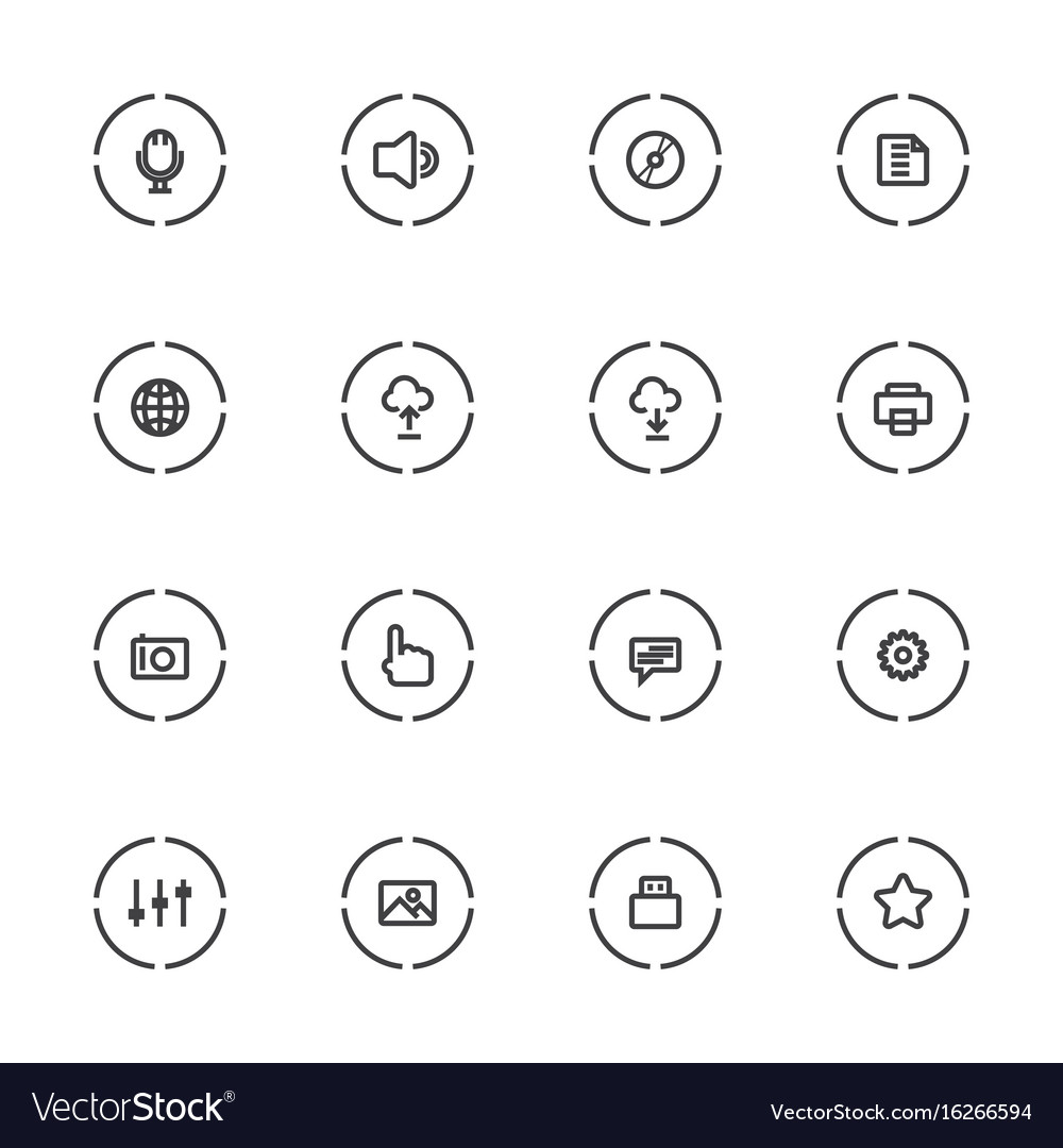 Media Player Symbolset