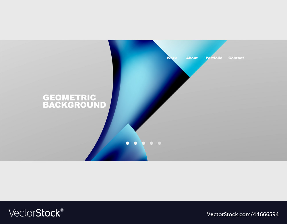Overlapping circles abstract background template Vector Image Overlapping circles abstract background template