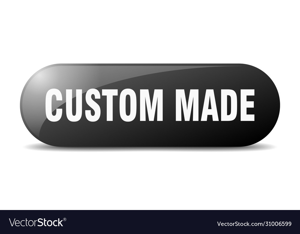 Custom made button sign key push