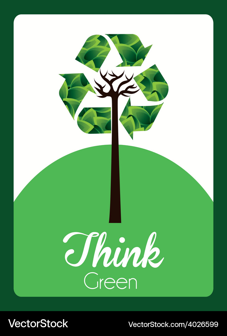 Eco concept Royalty Free Vector Image - VectorStock