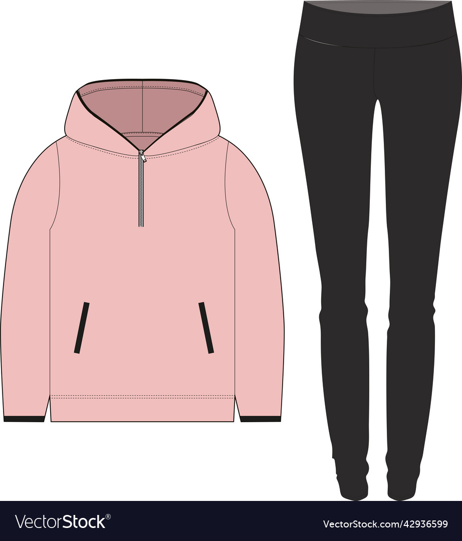 Girls hoodie and legging set file