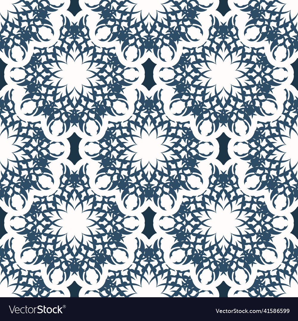 Seamless pattern with monograms background