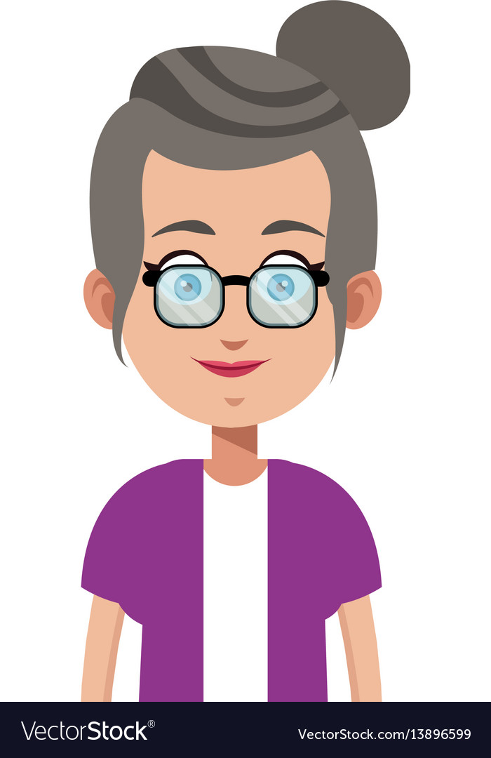 Woman cartoon icon