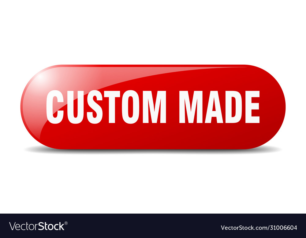 Custom made button sign key push