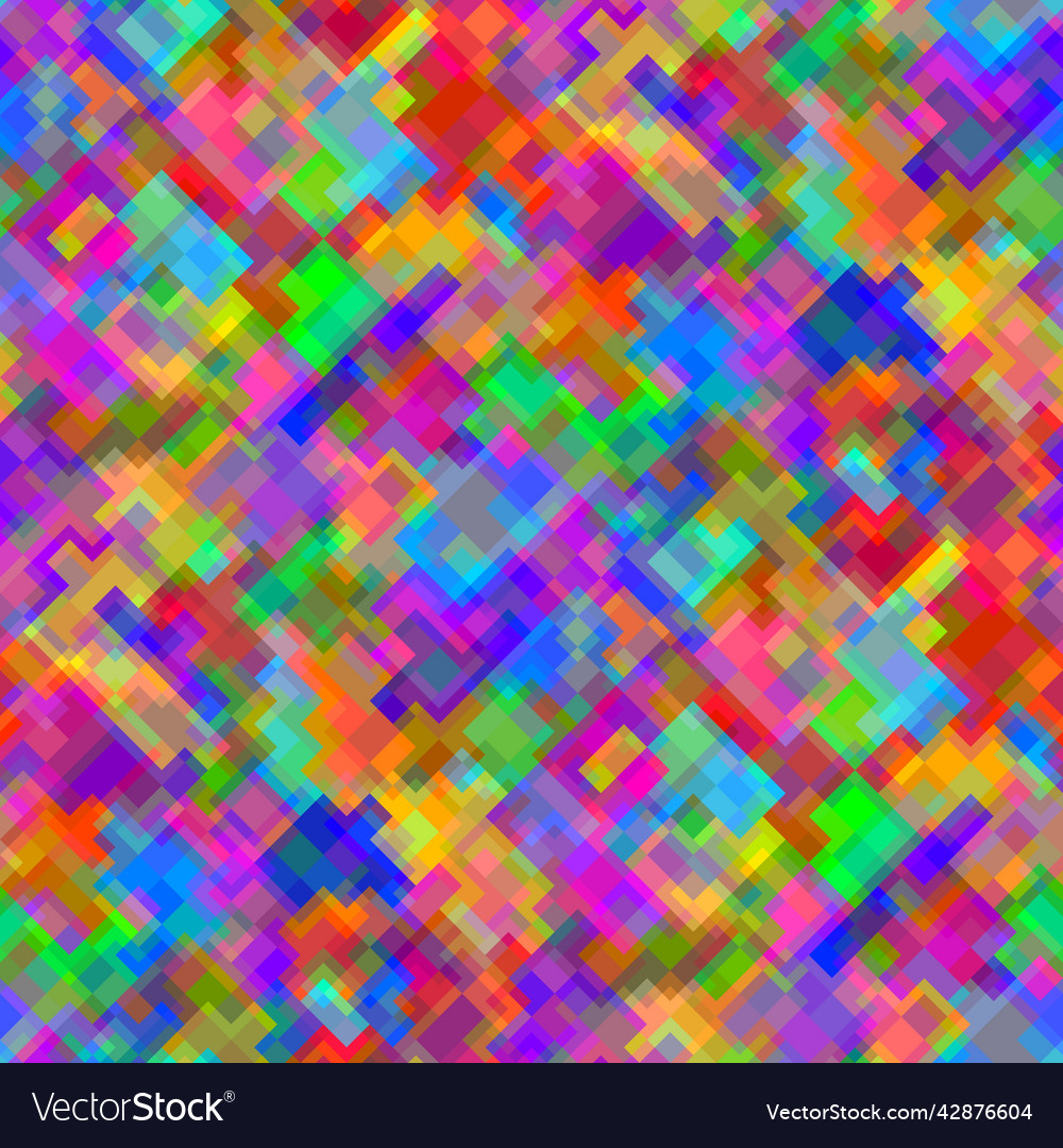 Random seamless mosaic pattern in toy candy