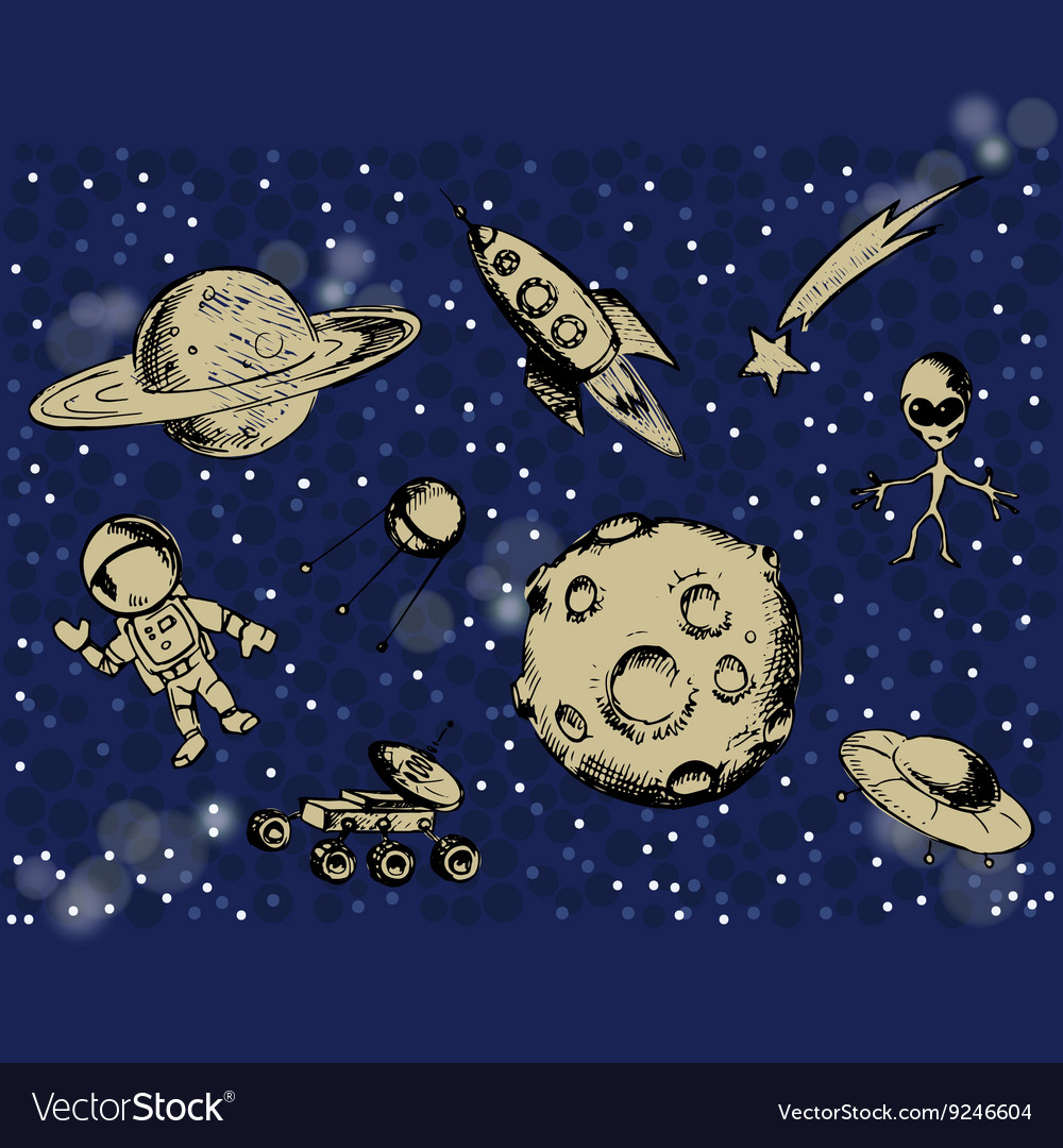 Space objects and symbols