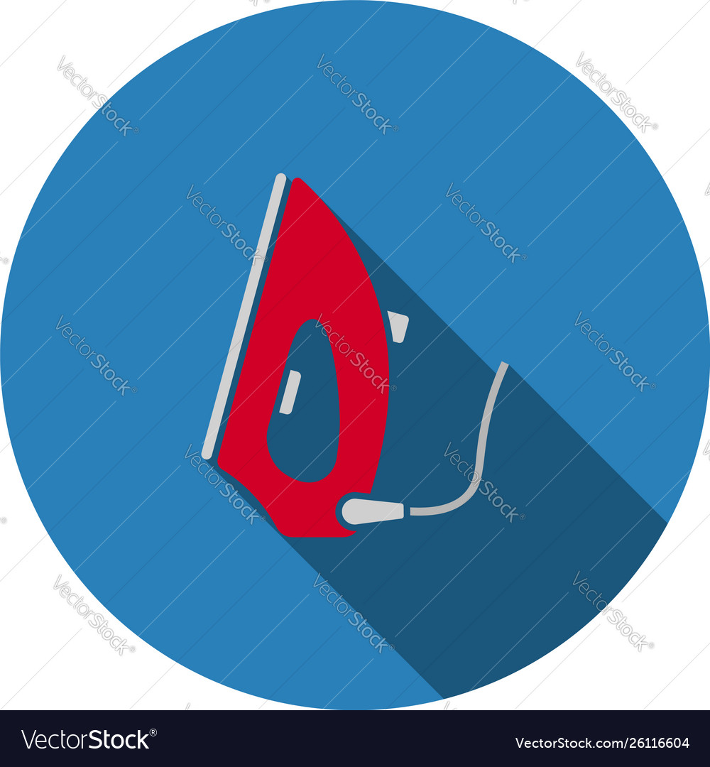 Steam iron icon Royalty Free Vector Image - VectorStock