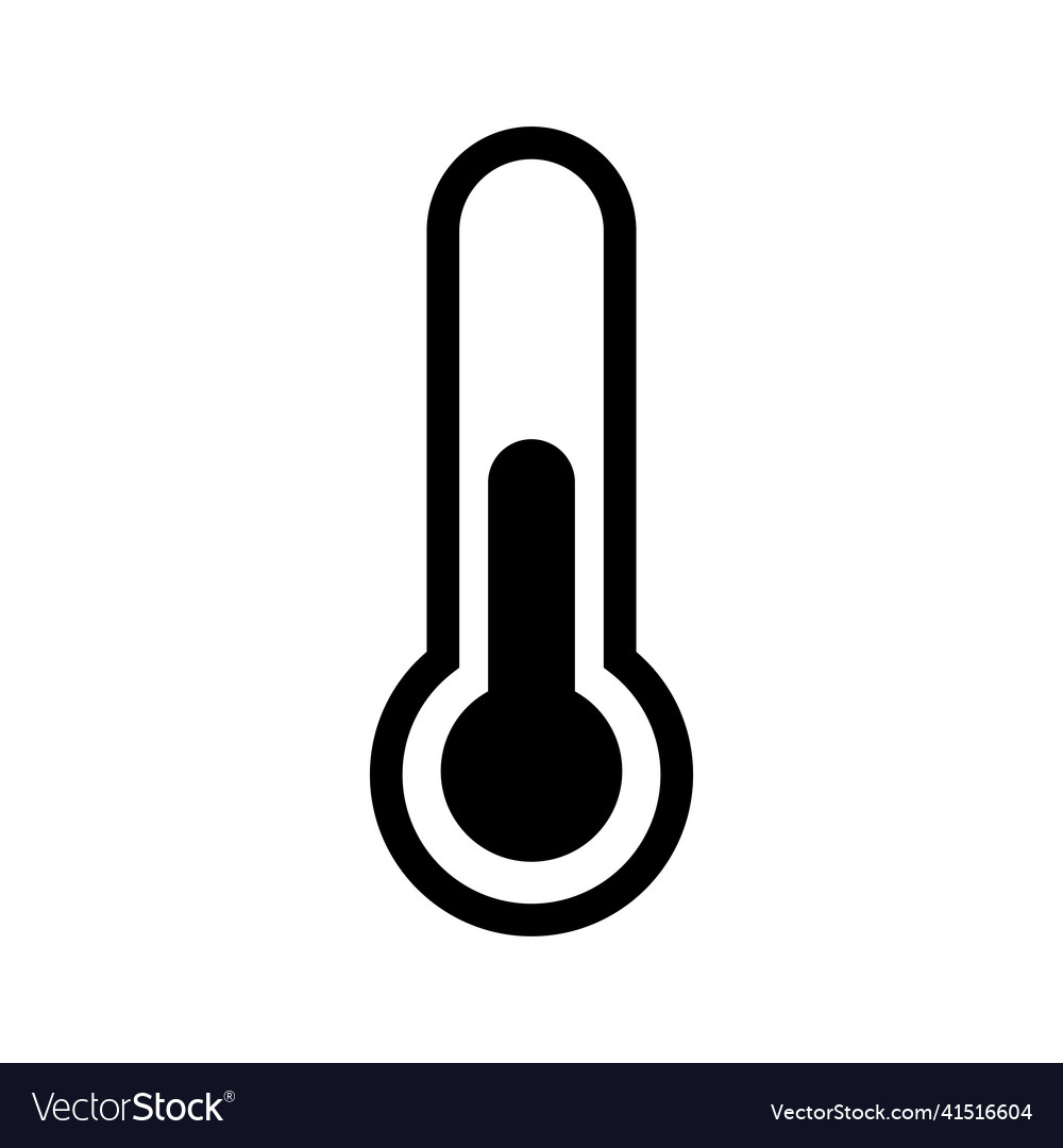 Thermometer icon Royalty Free Vector Image - VectorStock