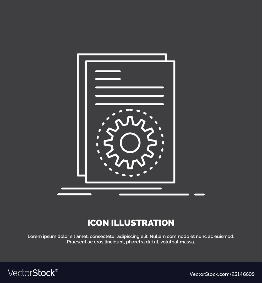 Code ausführbare Datei mit Skript-Symbolzeile vector image Code ausführbare Datei mit Skript-Symbolzeile