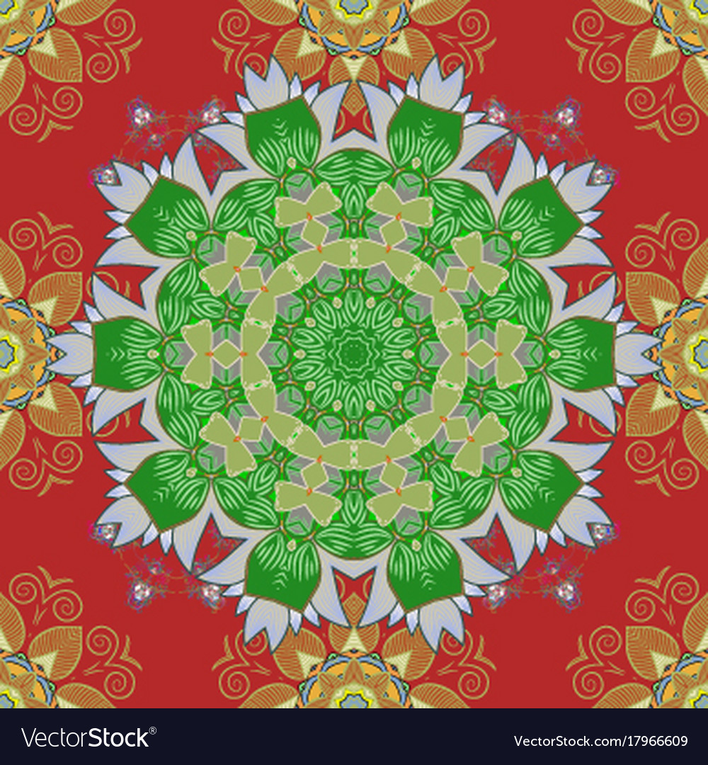 Colour spring theme seamless pattern background