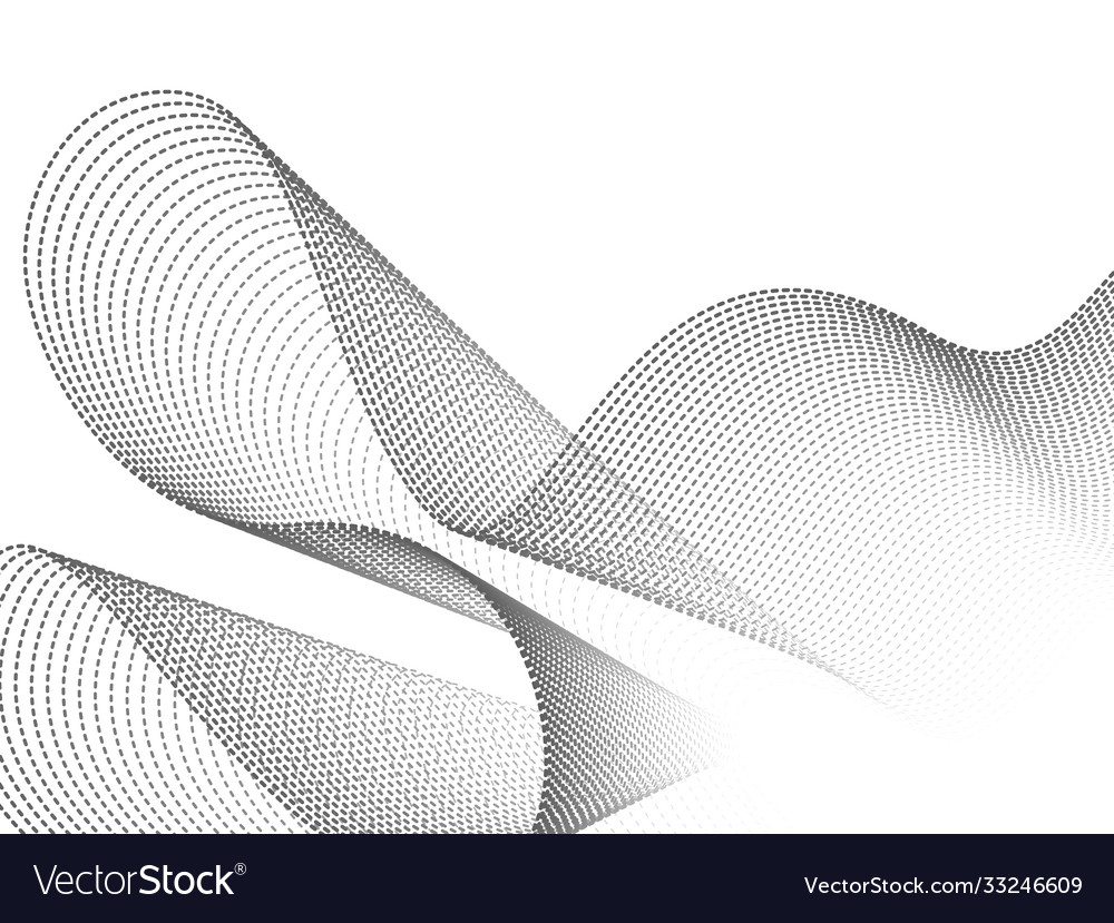 Dynamic Particle Wave Abstract
