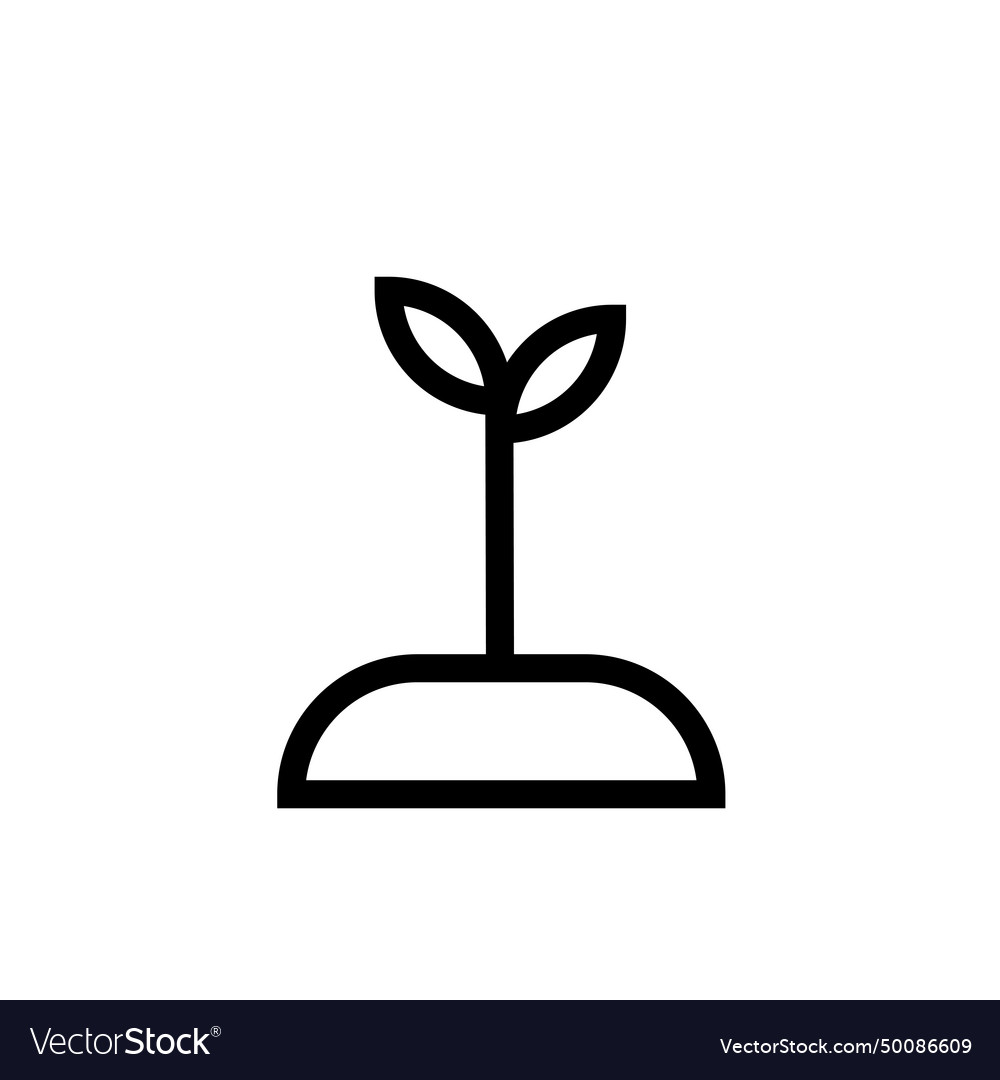 Investment finance icon with black outline style vector image Investment finance icon with black outline style