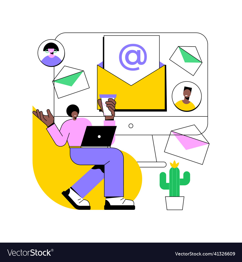 Marketing automation system abstract concept vector image Marketing automation system abstract concept