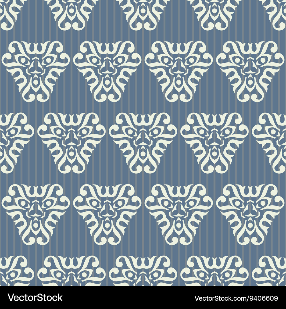 Seamless ornament pattern tile Royalty Free Vector Image