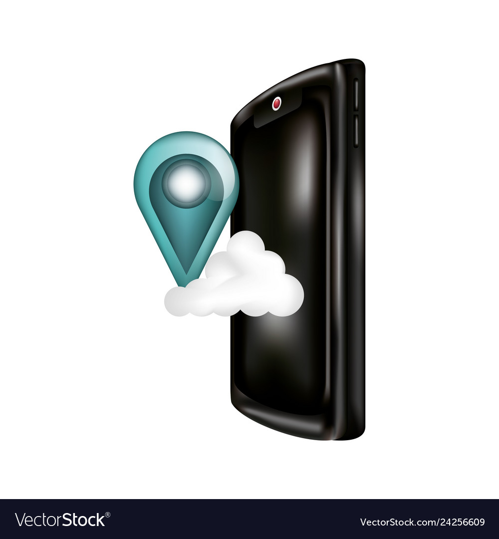 Smartphone with cloud computing and pin location