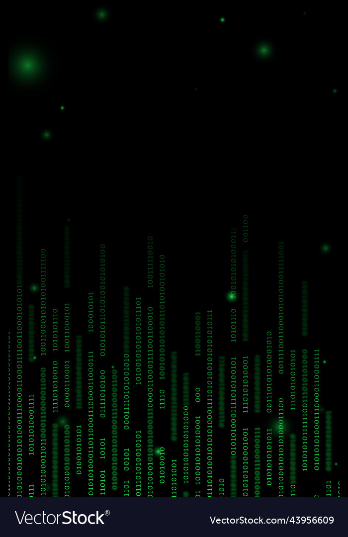 Stream von binären Code-Design vector image Stream von binären Code-Design