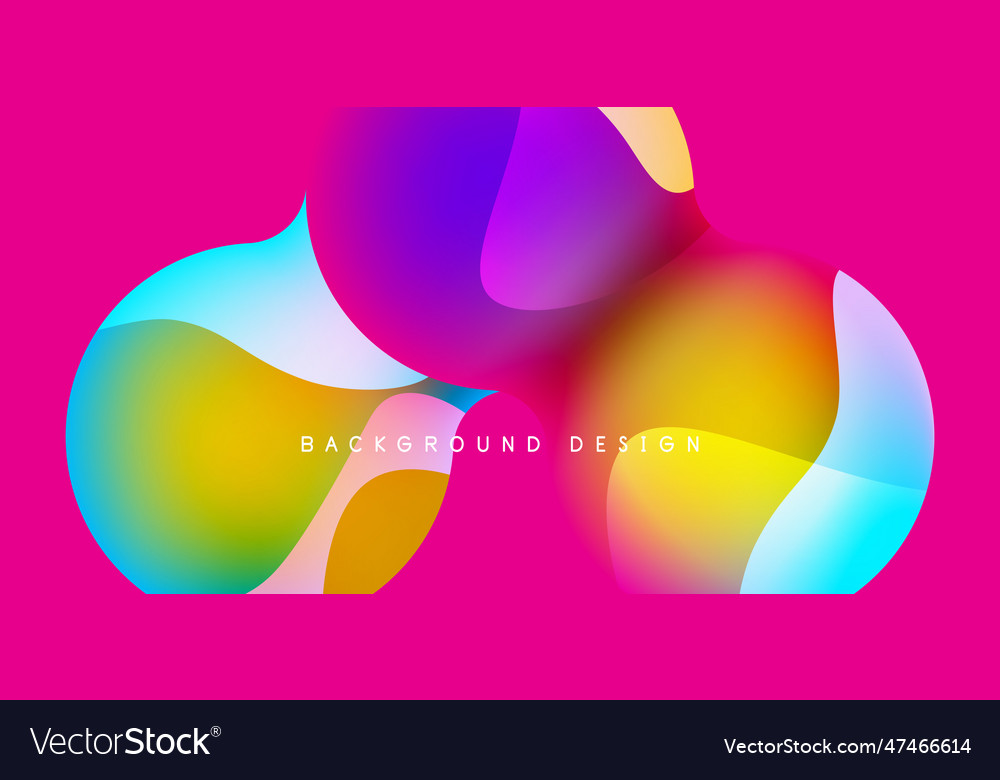 Bright abstract background glossy shiny circle vector image Bright abstract background glossy shiny circle