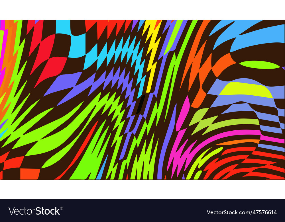 Distorted twisted checkered background trippy