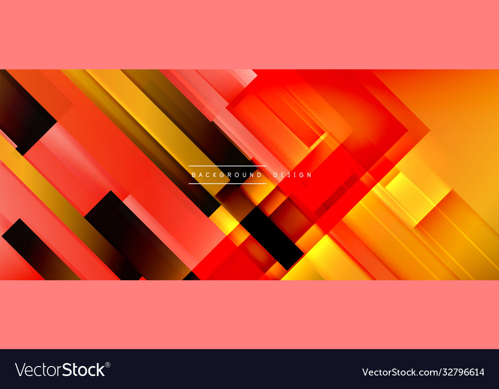 Dynamic lines on fluid color gradient trendy
