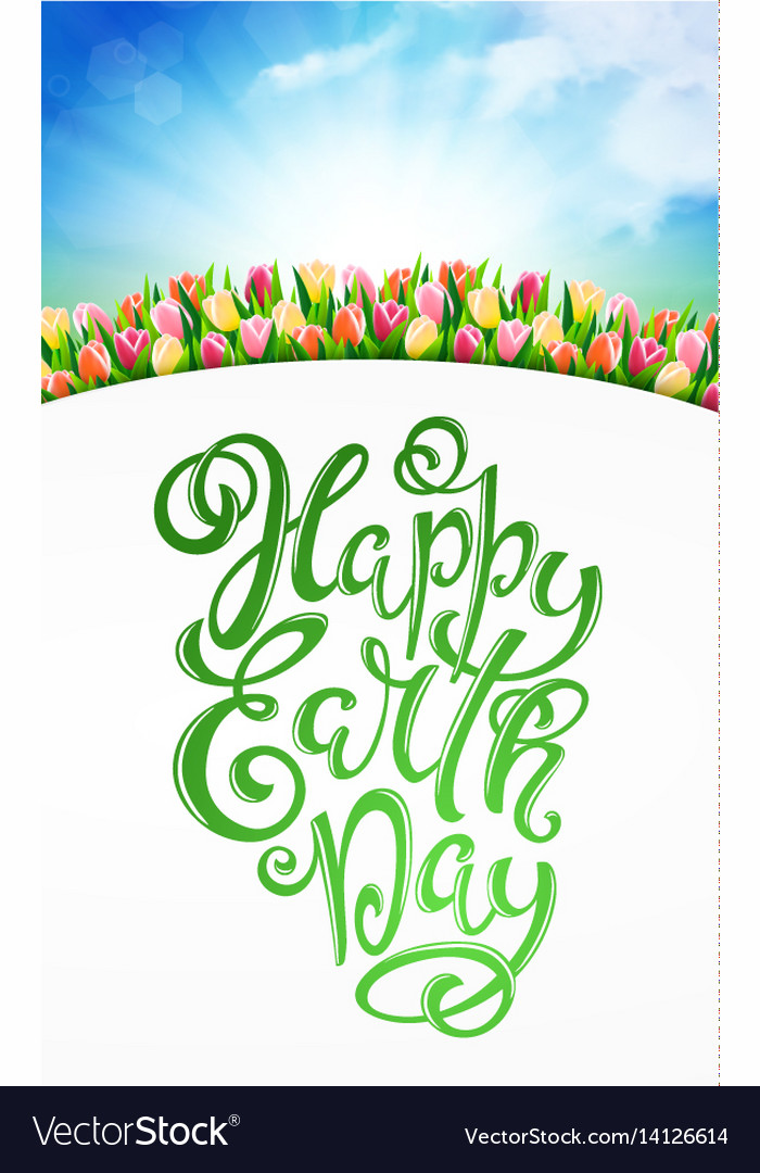 Earth day poster