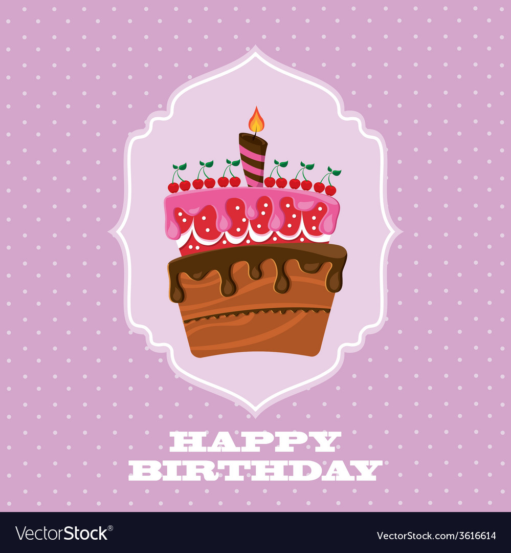 Happy birthday Royalty Free Vector Image - VectorStock