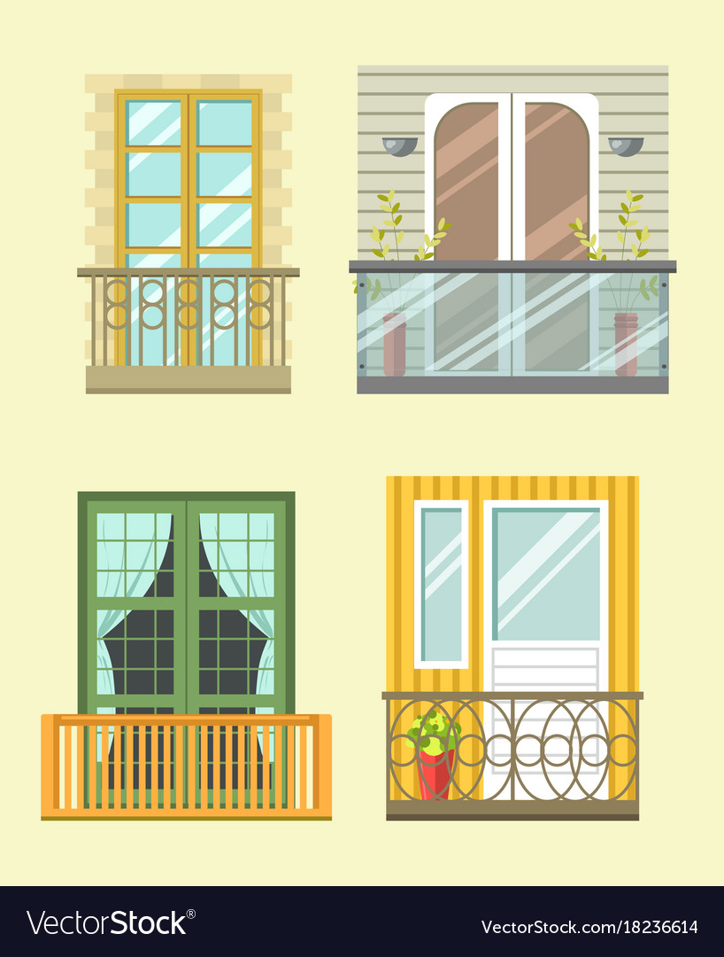 european style windows steel window nice tall broad windows in european style vector image european style windows steel window nice tall broad windows in european style vector image